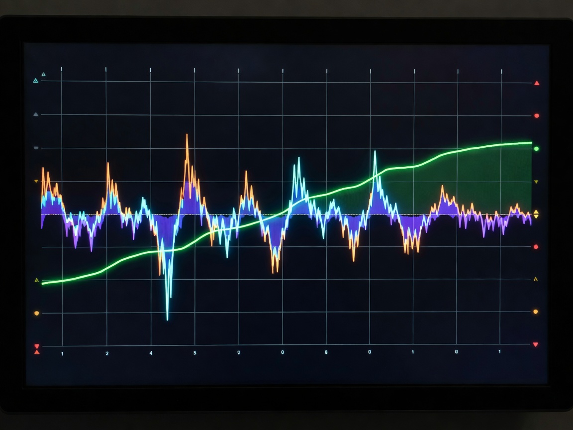 Vibration frequency spectrum and condition monitoring telemetry chart